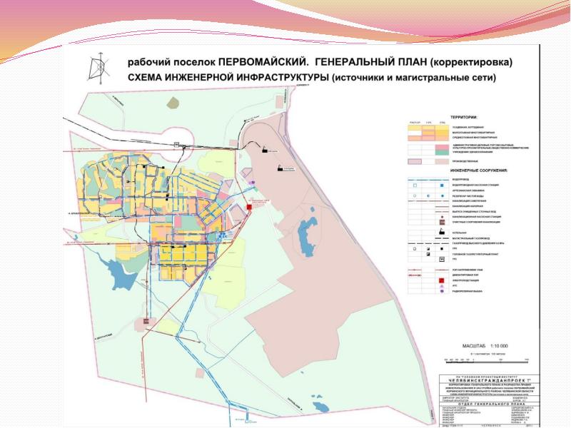 Карта поселка первомайский