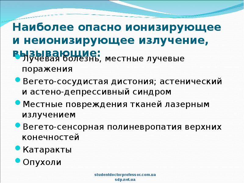 Методы получения изображения ионизирующие и неионизирующие