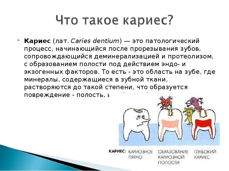 Проект по кариесу