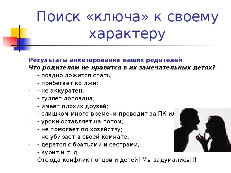 Результаты характера. Анкета ложь в отношениях. Что мне Нравится в родителях?. Что не Нравится в родителях.