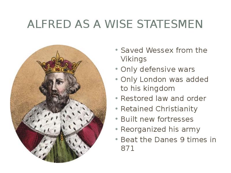 King alfred the great презентация