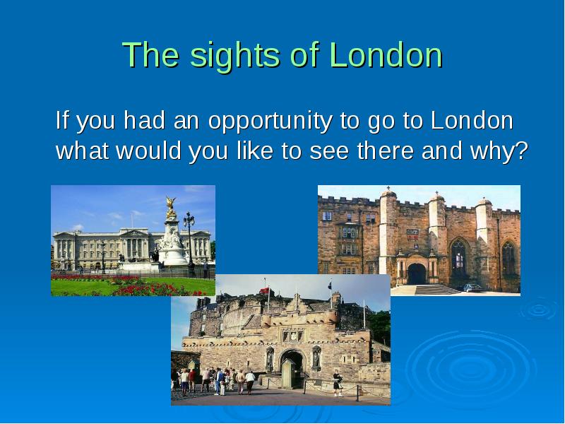 Sights of london презентация