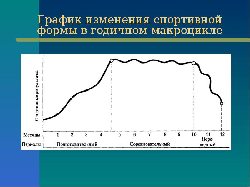 План график годичного цикла спортивной тренировки это