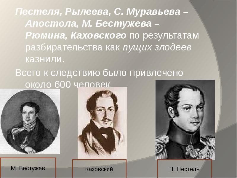 Рылеев муравьев апостол. Каховский муравьев Пестель. Пестель муравьев Апостол Бестужев Рюмин Рылеев. Пестель Трубецкой Рылеев муравьёв. Пестель муравьёв Рылеев Каховский это.