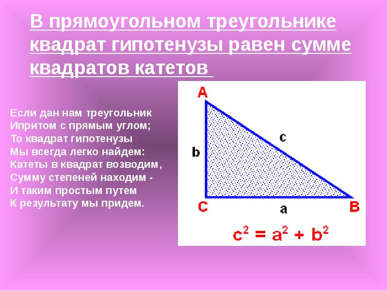 Квадрат гипотенузы. Гипотенуза прямоугольного треугольника. Как найти гипотенузу прямоугольного треугольника. Как найти гипотенузу треугольника. Формула гипотенузы.