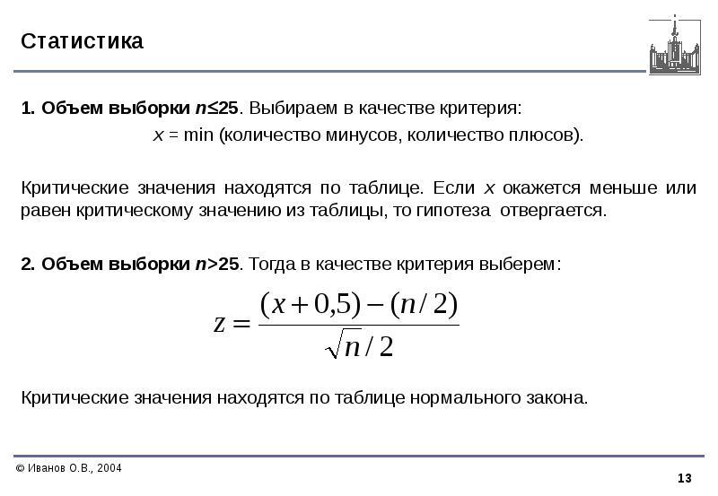 Какой объем выборки