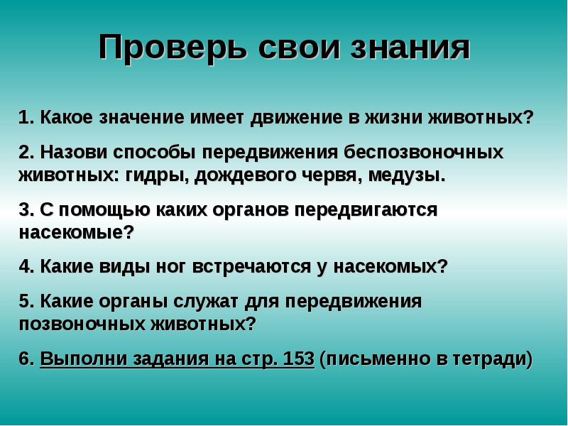 Какого значение движения. Значение движения для животных. Вывод о передвижении животных. Вывод о значении движения для животных. Значение движения в жизни животных.