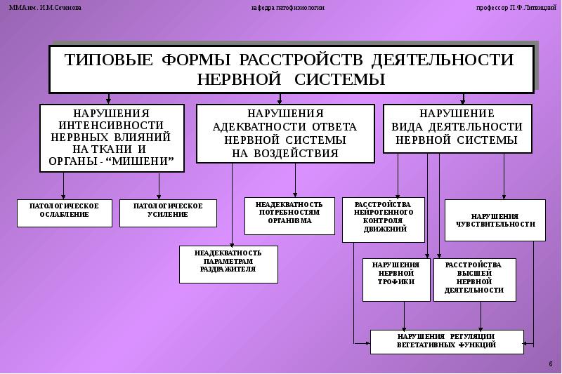 Патогенез нервных болезней. Типовые формы патологии ЦНС. Типовые патологические процессы в ЦНС. Типовые формы нарушений деятельности нервной системы. Основные типовые патологические процессы нервной системы.