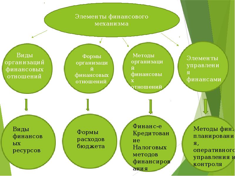 Виды финансов