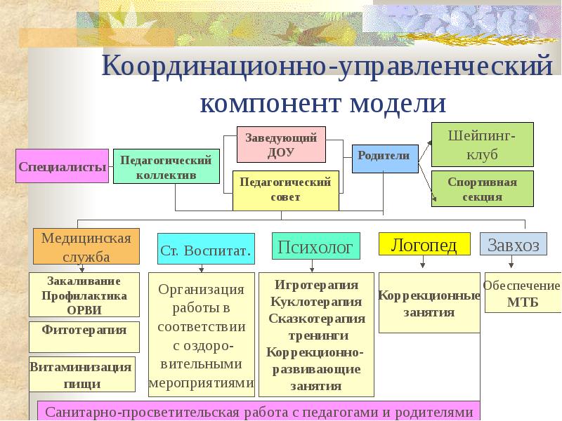 Управленческий проект руководителя доу