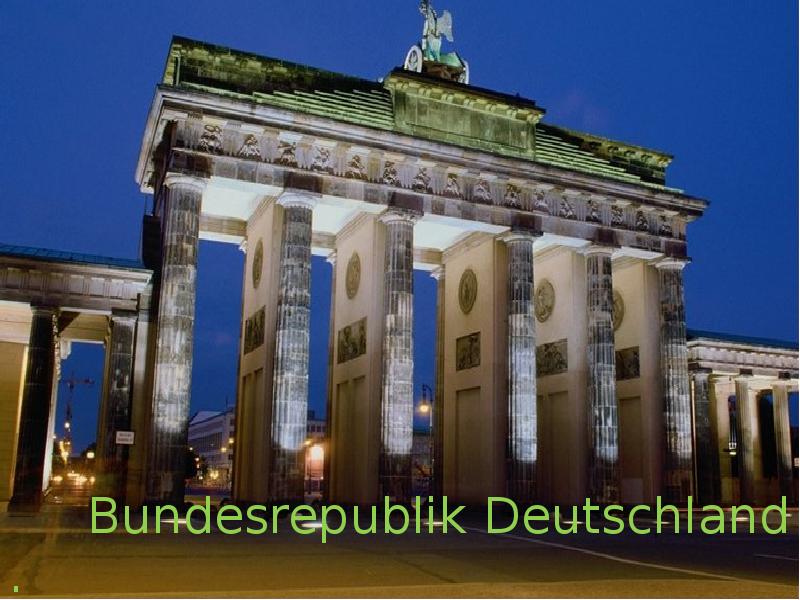 Bundesrepublik Deutschland