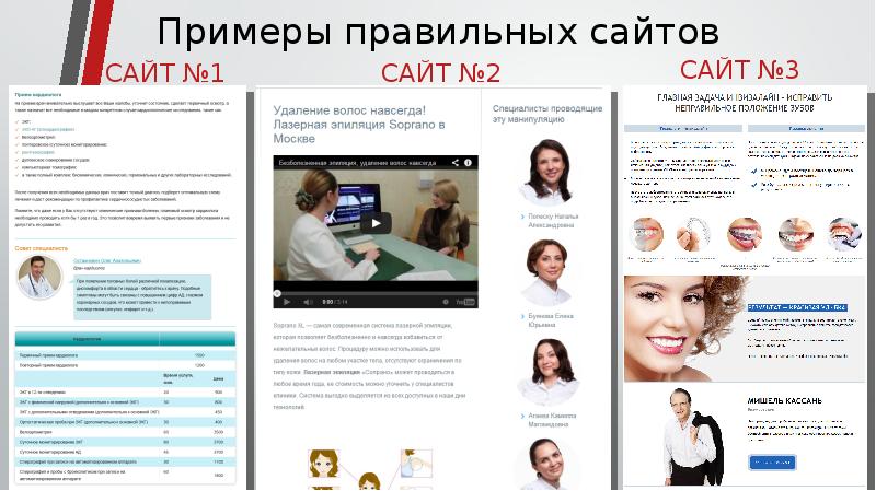 Презентация по сайту