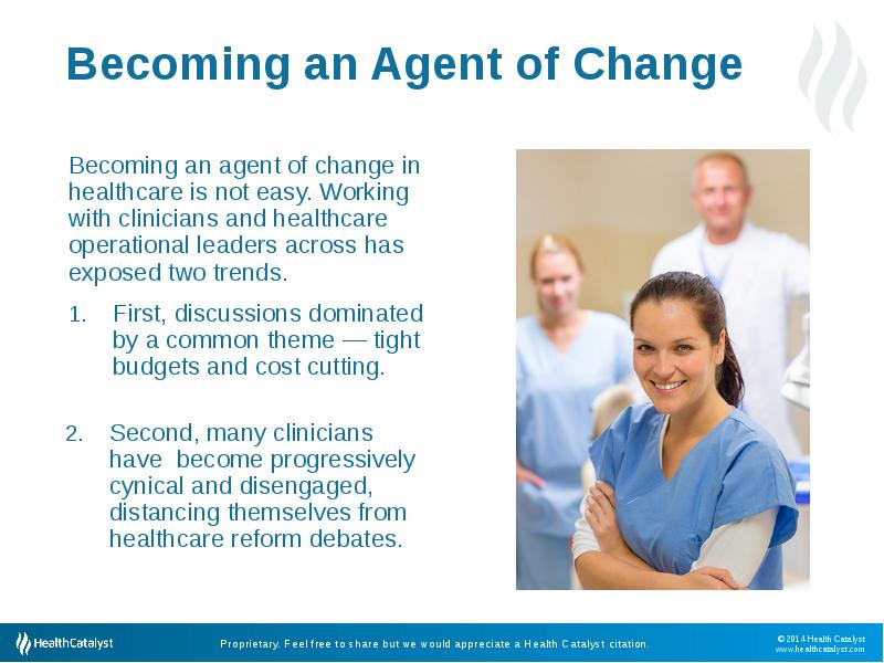 Biographies of two successful change agents in healthcare industry videos alcon de sierra
