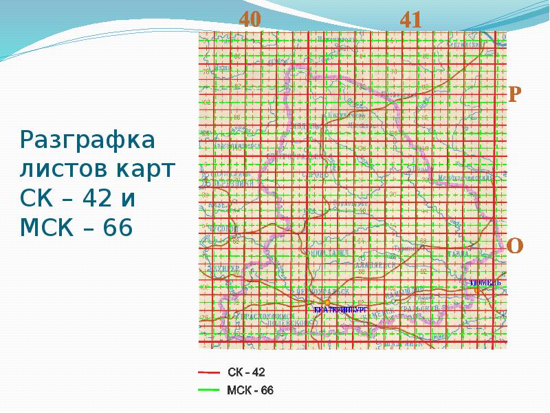 Разграфка карт