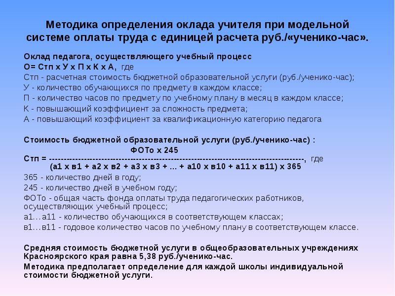 Установление заработной платы