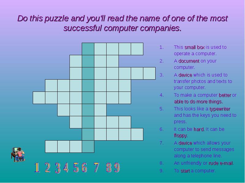 Do this puzzle and you‘ll read the name of one of Do this puzzle and you‘ll read the name of one of