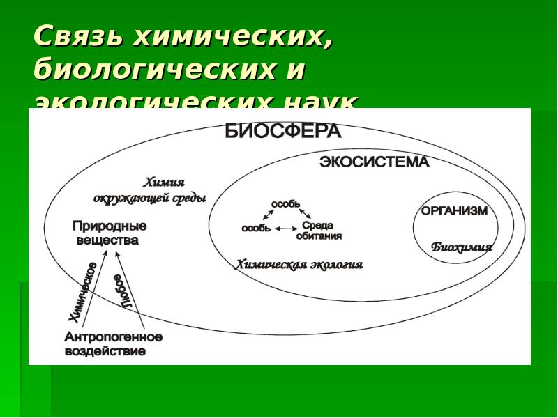 Проект химия и экология