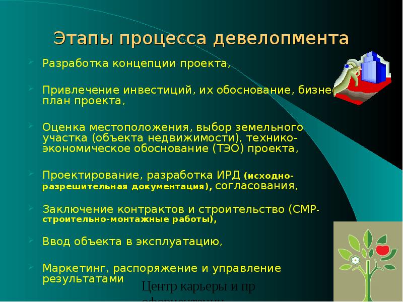 Разработка проекта по обоснованию концепции созданию и эксплуатации объекта