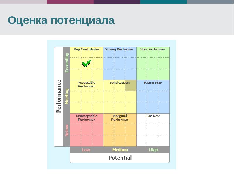 Оценка потенциала. Как оценить Лидерский потенциал.