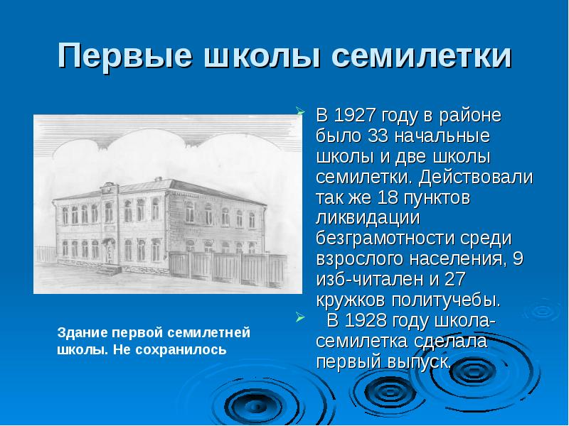 Первая школа презентация. Семилетка школа. Кто создал первую школу. Первая Семилетка. 3 Школа Семилетка.