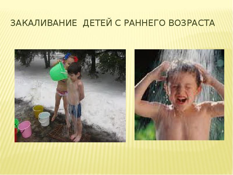 Закаливание водой картинки для детей