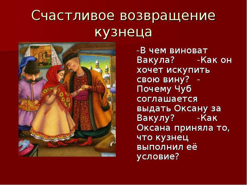 Характеристика персонажей ночь перед рождеством. Чуб и Оксана ночь перед Рождеством. Характер Чуба ночь перед Рождеством. Кузнец Вакула и Оксана. Характеристика Чуба из повести ночь перед Рождеством.