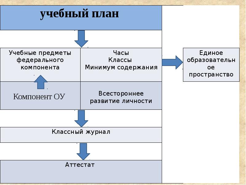 Федеральный учебный план основного общего образования