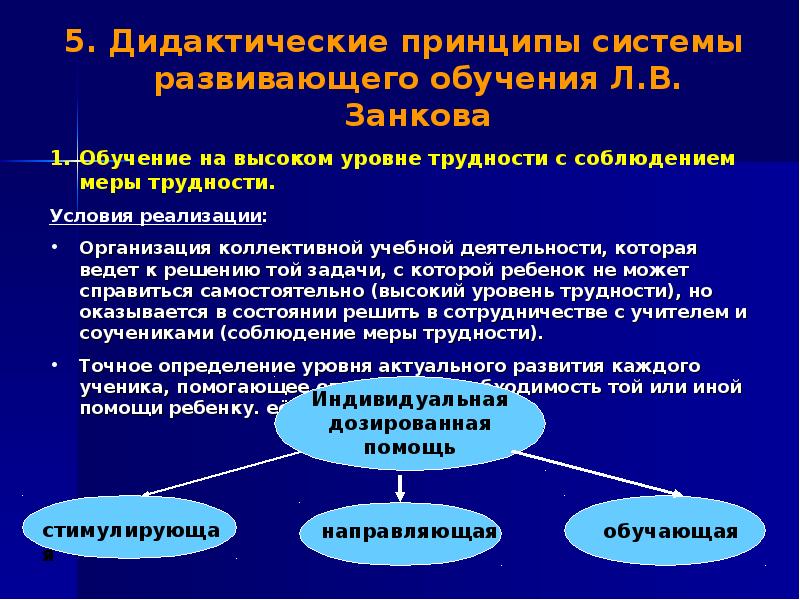 Система развивающего обучения занкова л в презентация