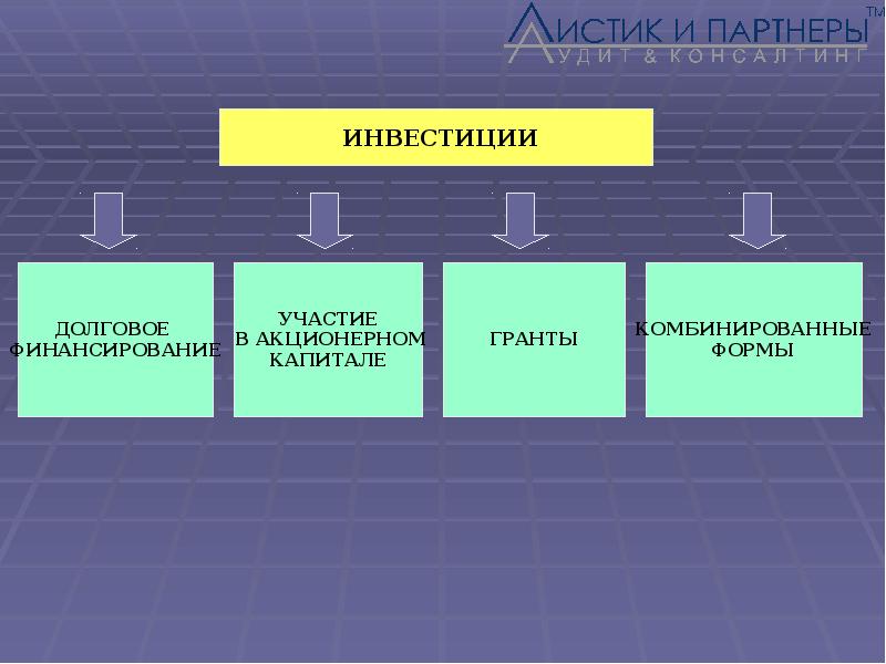 Долговое финансирование инвестиционных проектов