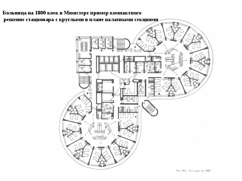 Проект больницы план