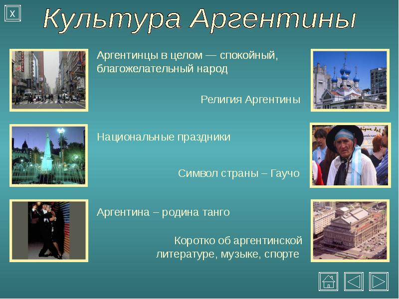 Презентация на тему аргентина