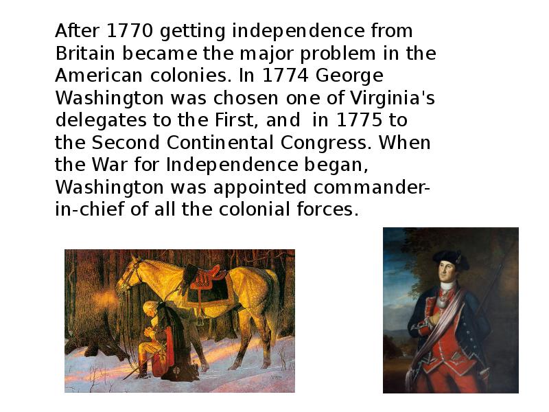 George washington презентация