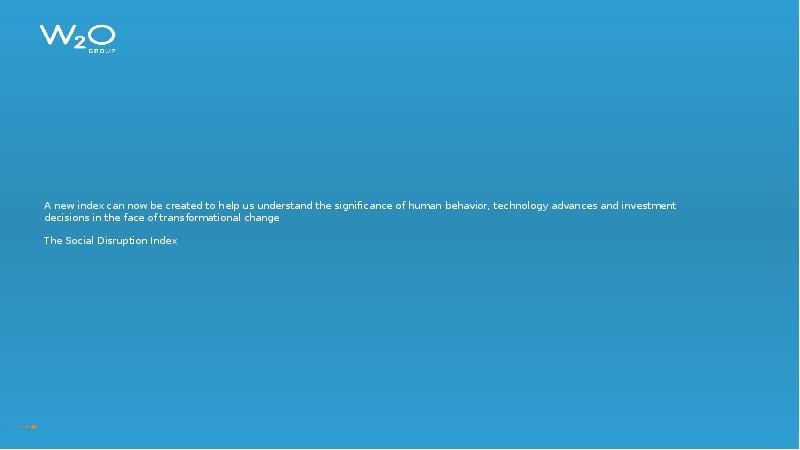 A new index can now be created to help us understand A new index can now be created to help us understand