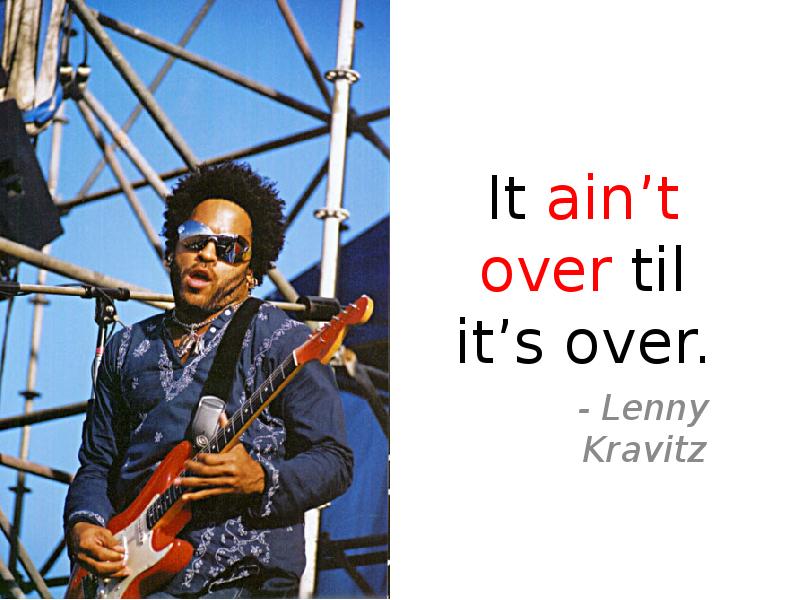 Lenny Kravitz Dick Falls Out