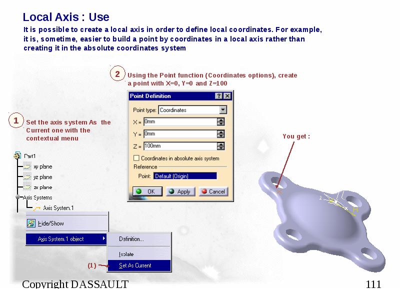 Local Axis : Use