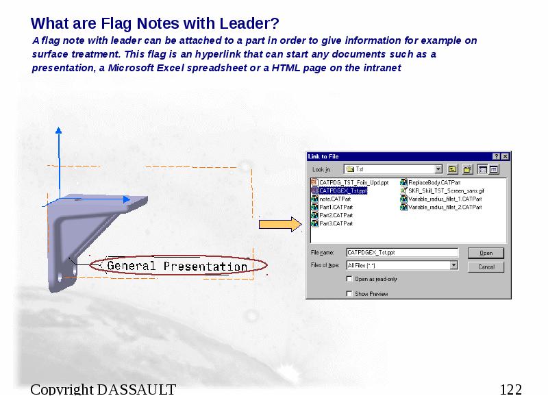 What are Flag Notes with Leader?