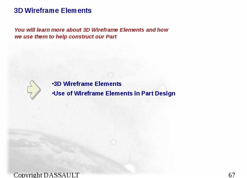3D Wireframe Elements