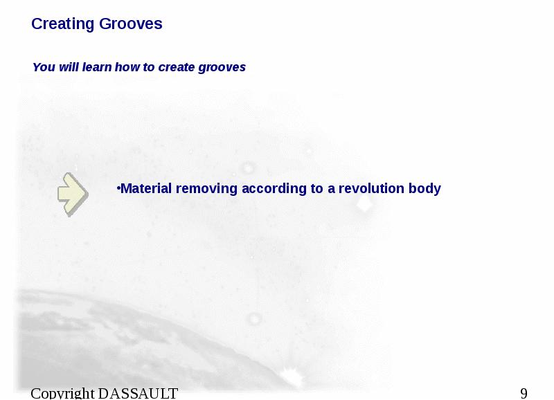 Creating Grooves