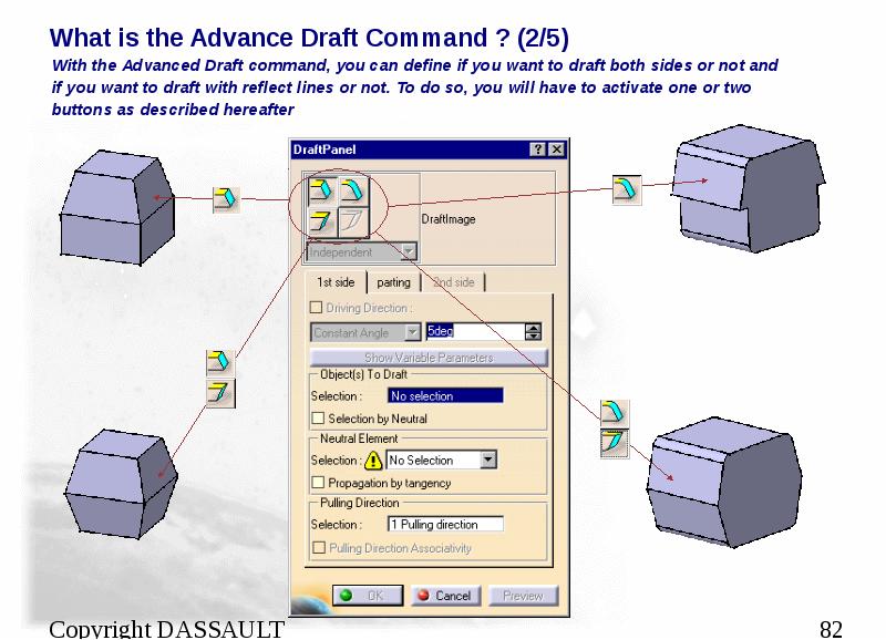 What is the Advance Draft Command ? (2/5)