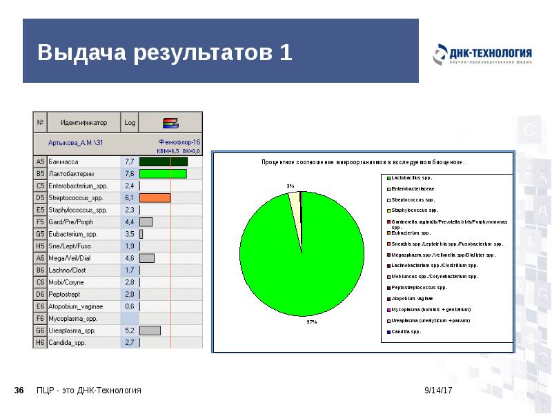 Выдача результатов 1 Выдача результатов 1