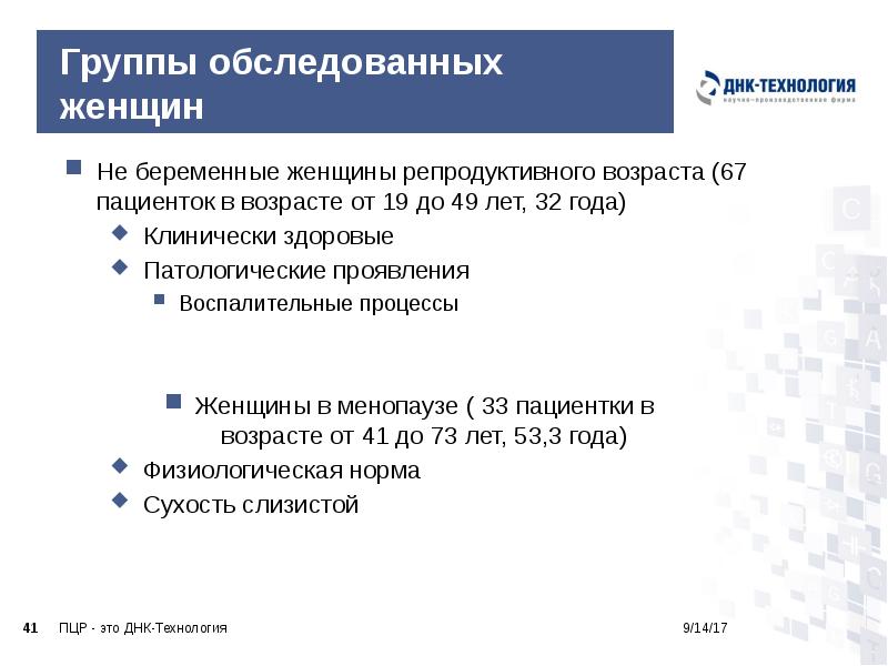 Группы обследованных женщин
Не беременные женщины репродуктивного возраста (67 пациенток в Группы обследованных женщин
Не беременные женщины репродуктивного возраста (67 пациенток в