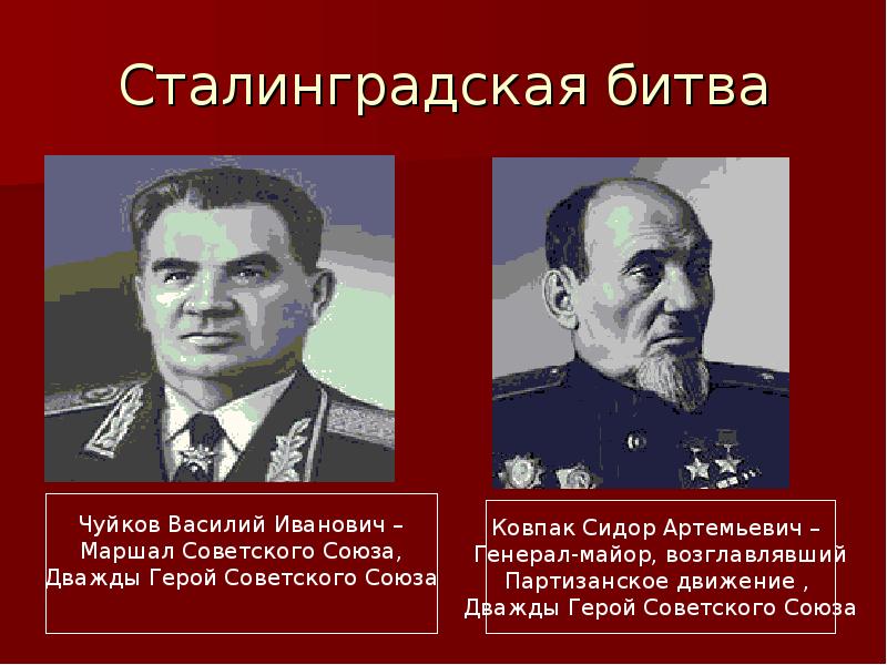 Командование сталинградским фронтом. Герои Сталинградской битвы рисунок.