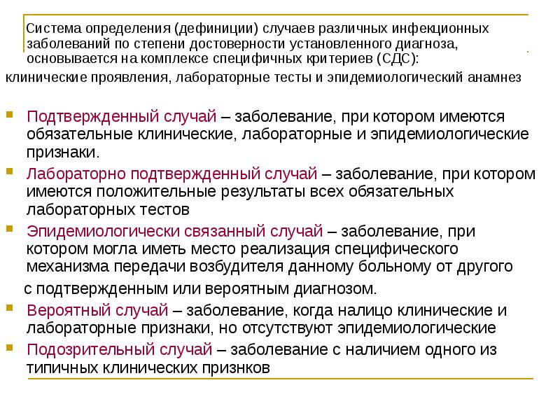 План сбора эпидемиологического анамнеза при вич инфекции