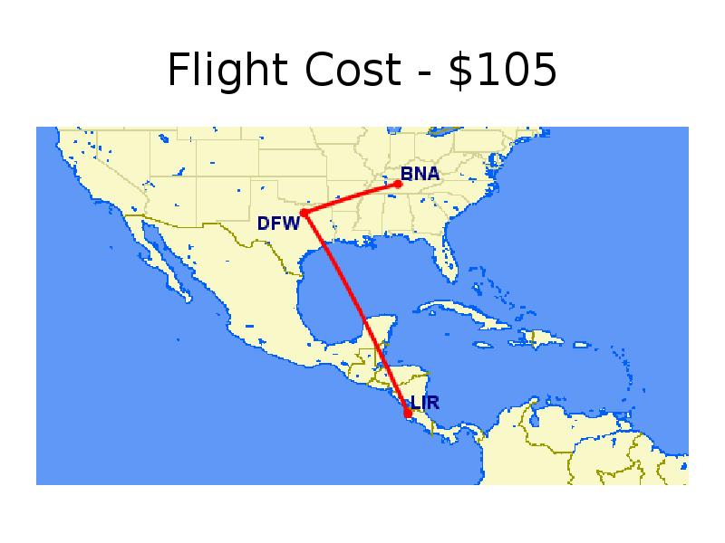 Flight cost