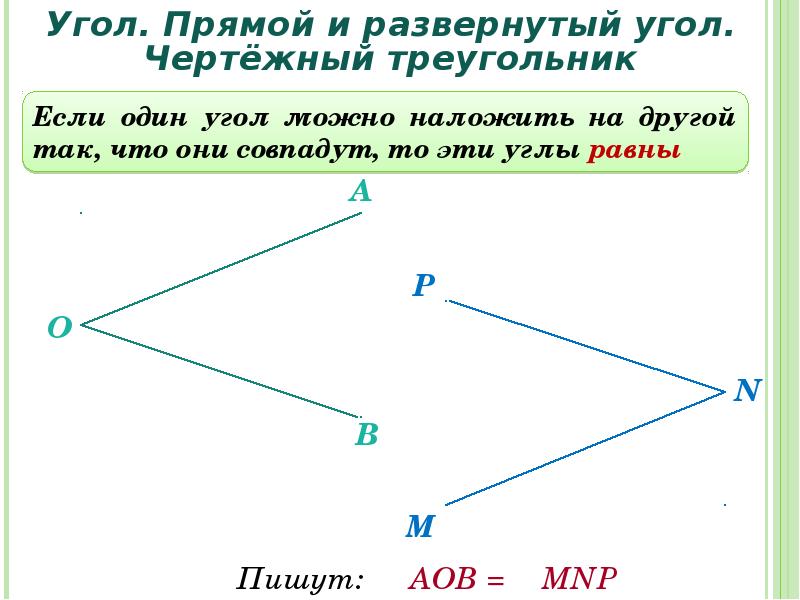 Внешний угол треугольника чертеж