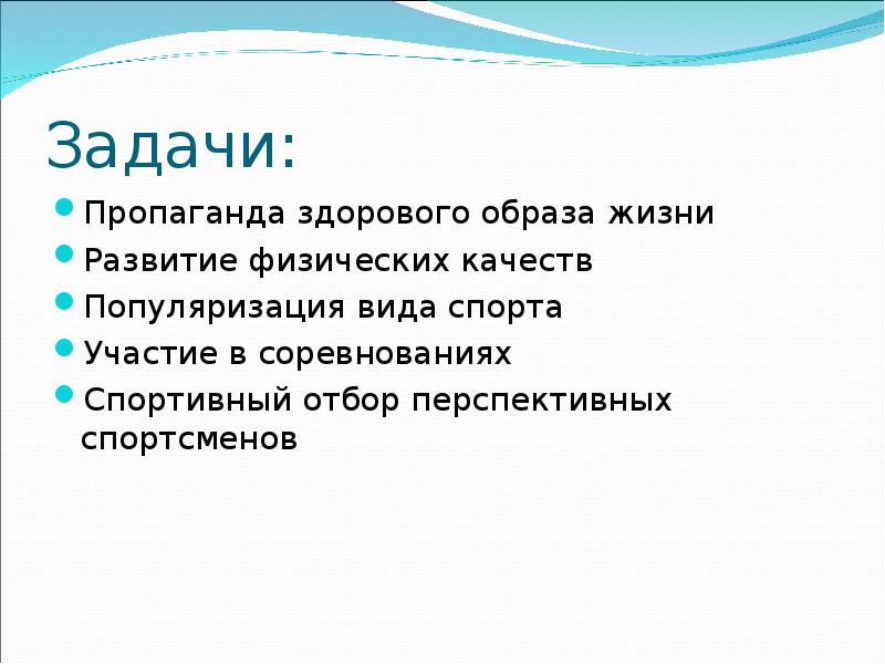 Популяризация и развитие массового спорта пропаганда здорового образа жизни проекта вид