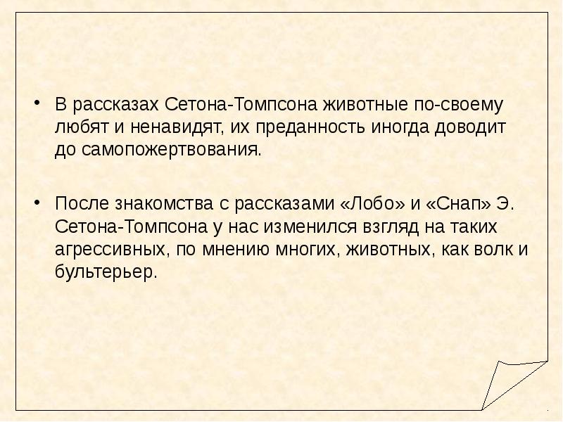 Презентация по рассказу снап