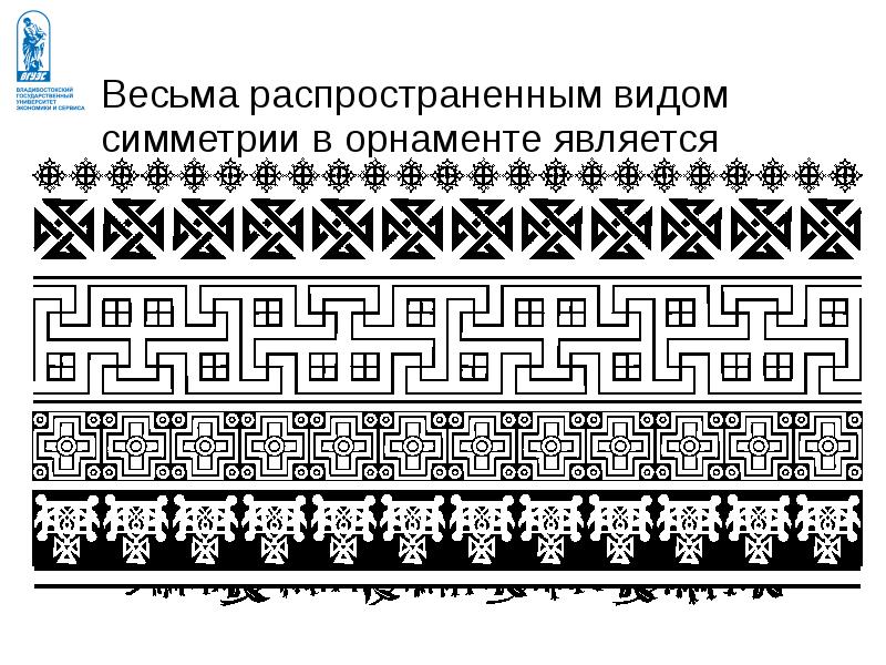 Полученный узор. Геометрический орнамент бордюр. Виды симметрии линейных бордюров. Геометрический орнамент в полосе в цвете. Ленточный орнамент ассиметрия короткие.