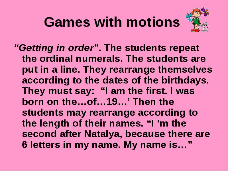 The pupils are writing a dictation