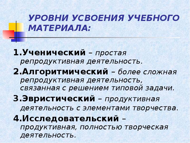 Усвоение. Уровни усвоения учебного материала. Степень усвоения учебного материала. Характеристика уровней усвоения учебного материала. Уровни усыоение материала.